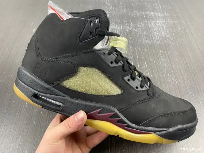MaikeSneakers A Air Ma Maniere Black 5 Jordan FD1330-001 x 0525